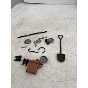 VTG GI Joe BINOCULARS Telephone Belt Shovel Forks & More Accessories